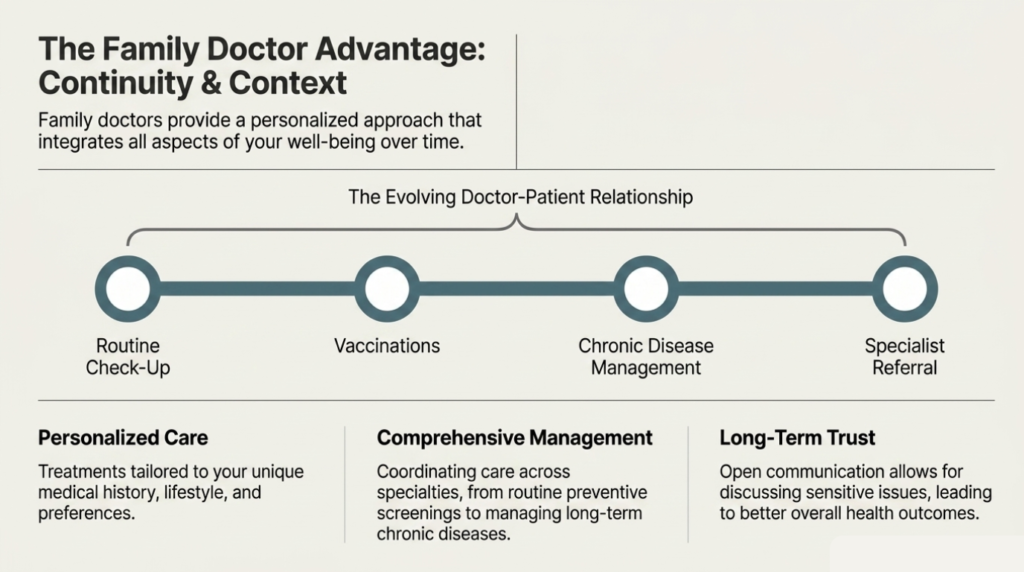 Choosing Between Walk-In Clinics and Family Doctors: A Guide for Etobicoke Residents