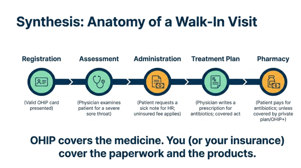 Etobicoke Residents’ Guide to OHIP-Covered Services at Walk-In Clinics