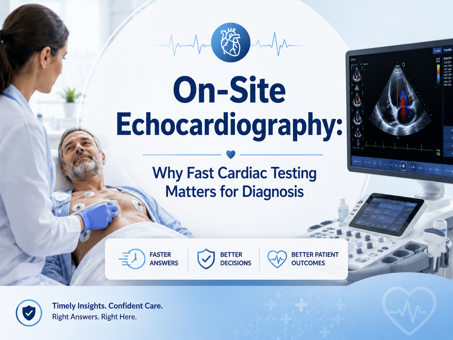 On-Site Echocardiography: Why Fast Cardiac Testing Matters for Diagnosis